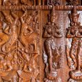 Wooden and Carved Designs for South Indian Homemade Pooja Mandir