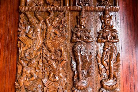 Wooden and Carved Designs for South Indian Homemade Pooja Mandir