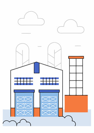 Industrial theme and colours inspired by modern Indian cities