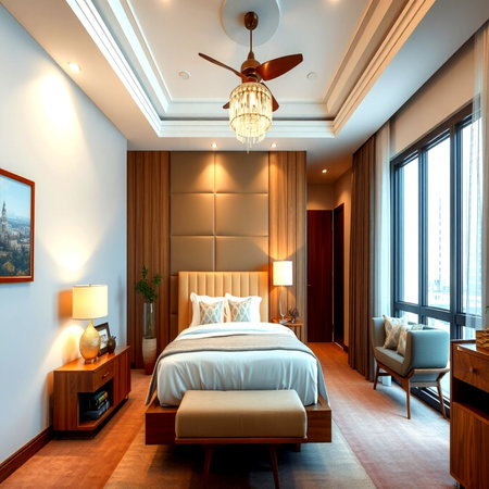 Natural vs Artificial Lighting: Perfect Combo for Indian Master Bedroom